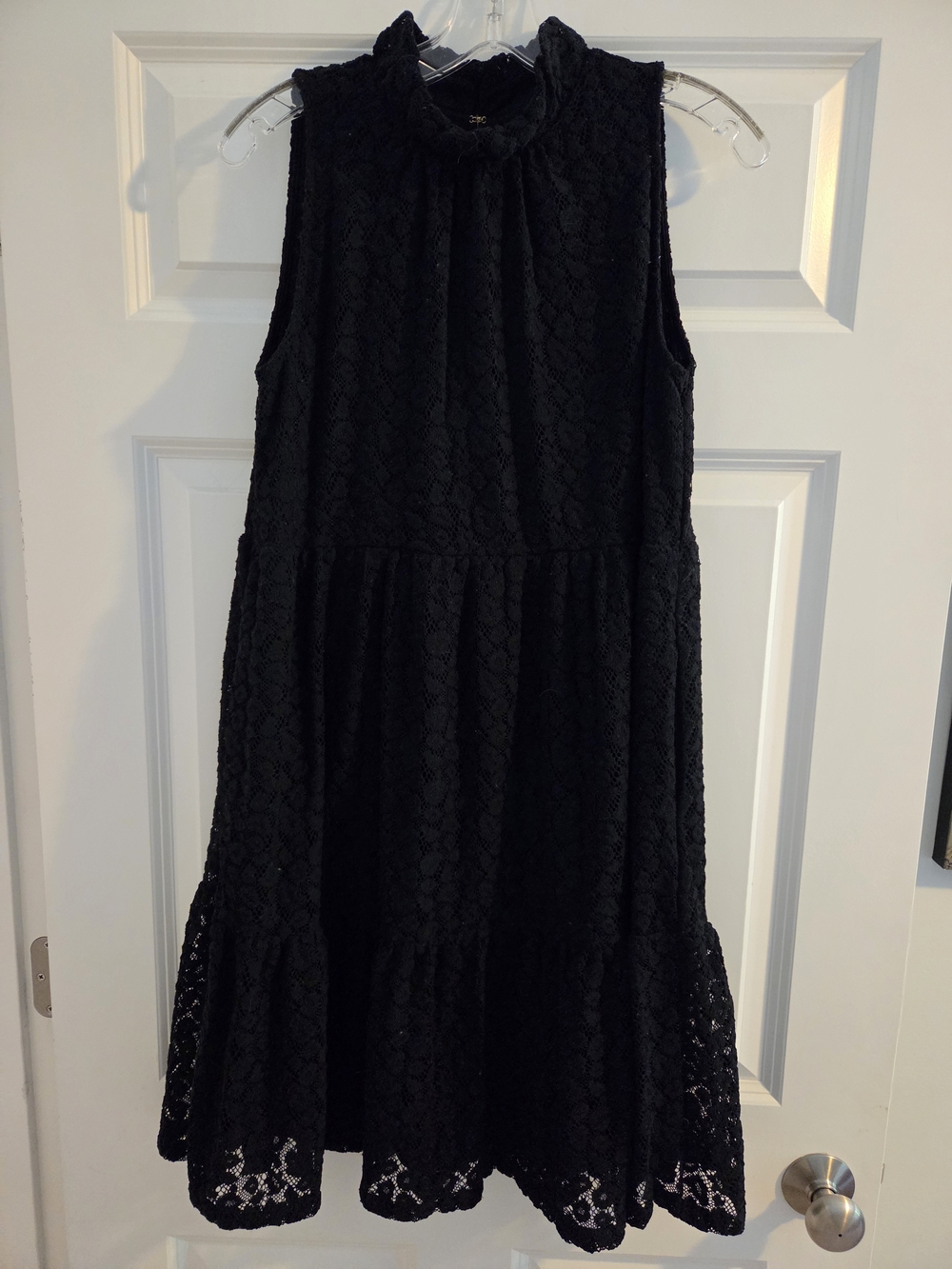 Lilly Pulitzer Black Lace Sleeveless Dress - Small